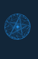 Geometric Moroccan Star Emblem STL File for CNC and 3D Printing