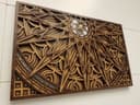 Geometric Multilayer Laser Cut Wall Art Vector File