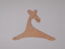 Giraffe Shaped Baby Clothes Hanger Laser Cut Vector File