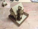 Gothic Church Model 3D Laser Cut Plan SVG File