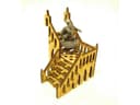 Gothic Staircase Wargaming Terrain 3D Puzzle DXF File
