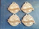 Graduation Medals Laser Cut File - Vector Design for School Awards