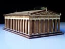 Greek Parthenon 3D Wooden Puzzle Laser Cut Plan - DXF SVG PDF
