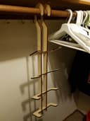 Hanging Closet Shoe Rack 3D Puzzle Laser Cut Vector File