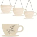 Hanging Coffee Cup Decor Laser Cut Vector File (SVG, DXF)
