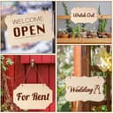 Hanging Decorative Sign Blanks Vector Files for Laser Cutting