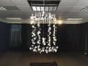 Hanging Snowflake Ornament Set Laser Cut Vector DXF File