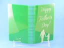 Happy Father's Day Greeting Card SVG Vector File