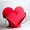 Heart Shaped Basket 3D Laser Cut File (SVG, DXF, CDR)