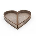 Heart Shaped Wooden Tray Laser Cut File (DXF, SVG, CDR)