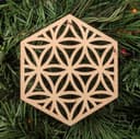Hexagonal Flower of Life Sacred Geometry Laser Cut Vector File