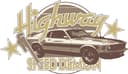 Highway Speed Demon Vintage Car Vector Design - Free Download