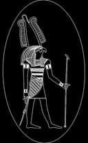 Horus Egyptian God Vector Design for Laser Cutting DXF
