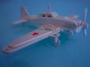 Ilyushin Il-2 Sturmovik 3D Puzzle Laser Cut Vector File