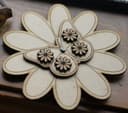 Interactive Spinning Butterfly on Flower Laser Cut SVG File