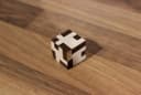 Interlocking 3D Cube Puzzle Vector Laser Cut File