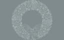 Intricate Christmas Wreath Vector Design DXF File