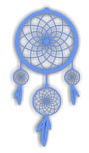 Intricate Dream Catcher Wall Art Laser Cut File Vector