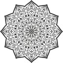 Intricate Floral Mandala Vector for Laser Cutting - Free EPS