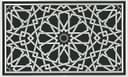 Intricate Geometric Islamic Pattern Laser Cut Vector DXF