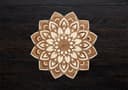 Intricate Layered Mandala Wall Art Laser Cut Vector File