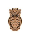 Intricate Tribal Owl Laser Cut Vector File