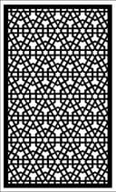 Islamic Geometric Screen Pattern DXF SVG Vector Template