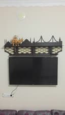 Istanbul Skyline TV Wall Shelf Laser Cut Vector File