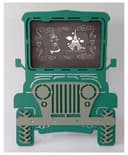 Jeep Car Picture Frame Laser Cut Vector File