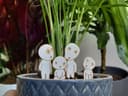 Kodama Forest Spirits Potted Plant Decor Laser Cut Vector (CDR)