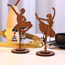 Laser Cut Ballerina Earring Display Stand Vector Templates (DXF, SVG)