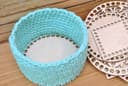 Laser Cut Crochet Basket Bases Vector Files