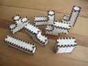 Laser Cut Interlocking Tetris Blocks 3D Puzzle DXF File