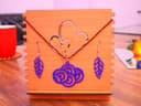 Laser Cut Jewelry Display Stand with Hearts DXF Vector File