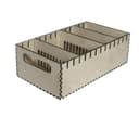 Laser Cut Modular Storage Box with Dividers SVG File