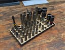 Laser Cut Screwdriver & Drill Bit Organizer Tray DXF SVG