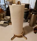 Laser Cut Wooden Paper Towel Holder Stand DXF SVG PDF