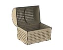 Latticework Decorative Treasure Chest DXF Laser Cut File