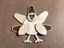 Layered Thanksgiving Turkey Ornament SVG for Laser Cutting