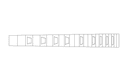 Les Paul Style Guitar Fretboard Vector DXF File