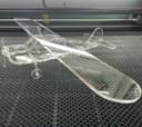 Light Aircraft 3D Puzzle Vector File for Laser Cutting (DXF)