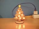 Light-Up Christmas Tree Laser Cut Template SVG File