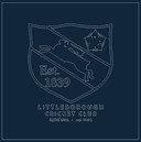 Littleborough Cricket Club Crest Vector File DXF