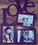 LOVE Photo Frame Wall Art Laser Cut File - Vector DXF/SVG/CDR