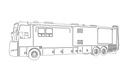 Luxury Motorhome RV Vector Design for Laser Cutting DXF