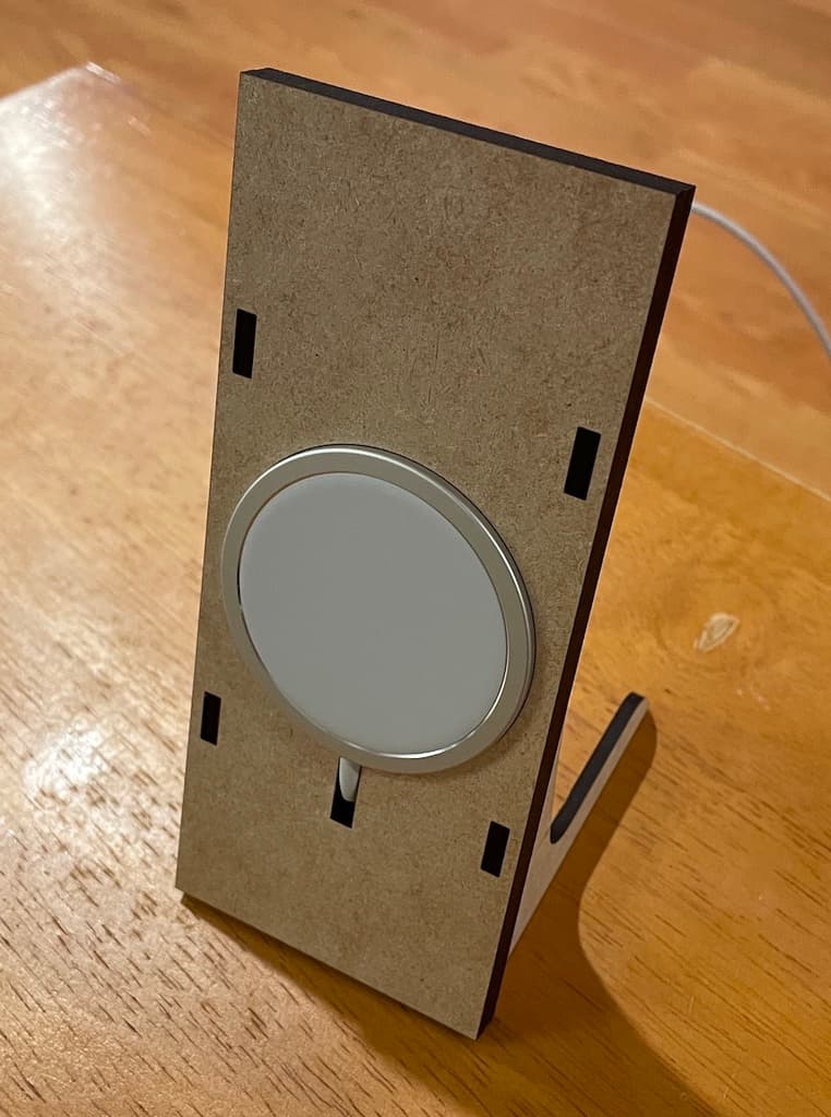 MagSafe Phone Charging Stand Laser Cut Vector File