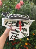 Martial Arts Medal Hanger Laser Cut Vector File