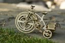 Mechanical Bicycle 3D Puzzle Laser Cut Vector File (DXF)