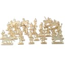 Medieval Army Soldier Miniatures - Laser Cut Vector File