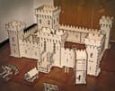 Medieval Castle 3D Puzzle Laser Cut Pattern SVG DXF